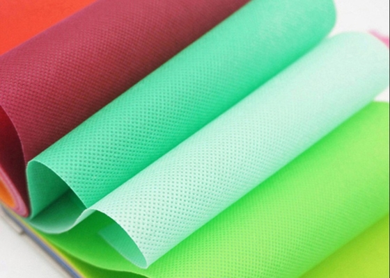 comprar Tela não tecida colorida reciclada Eco renovável do polipropileno amigável online manufacture
