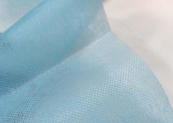 comprar Tela não tecida branca azul do polipropileno da tela 100 dos PP para a indústria da higiene do hospital online manufacture