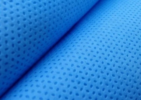 comprar Respirável hidrofóbica azul médico da tela de tecelagem não de SMS para o vestuário de proteção online manufacture
