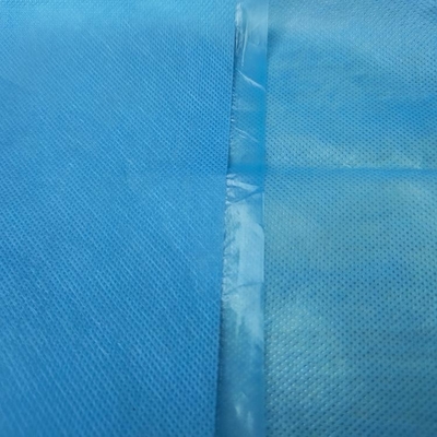 comprar Lenço de cama médico Azul Branco Tecido de 25 g + 15 g Film laminado não tecido online manufacture