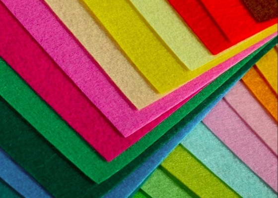 comprar tela não tecida grossa do ANIMAL DE ESTIMAÇÃO de 1~ 5MM, poliéster não tecido para a decoração do ofício, geotêxtil online manufacture