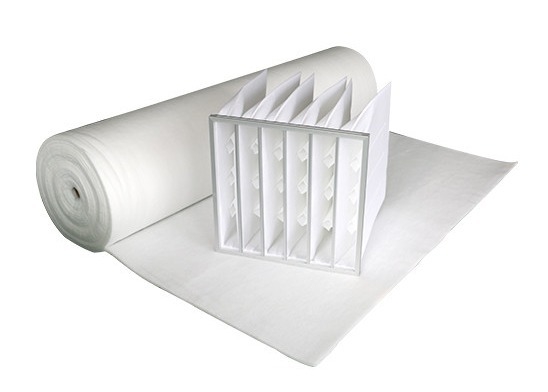 comprar Tela não tecida branca 50gsm do polipropileno ISO9001 F9 para purificador do ar online manufacture