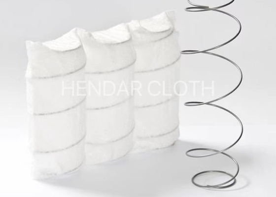 comprar Tampa de colchão sustentável da mola da tela de tecelagem não dos PP da cor de Pantone online manufacture