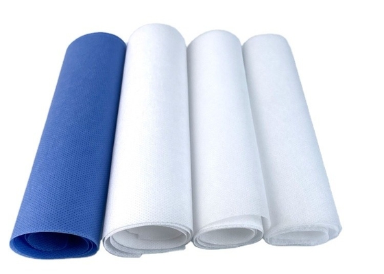 comprar Branco hidrófilo macio Spunbond da tela não tecida macia de 100% PP para o tecido do bebê online manufacture