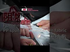 Não tecido retardante de chama ≠ tecido incombustível que você pensa