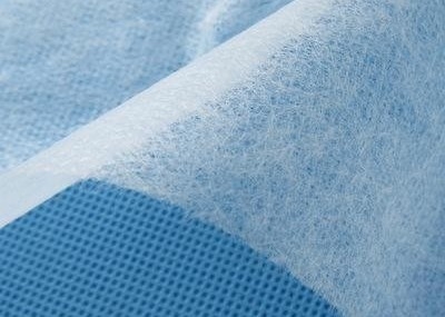 Tecido não tecido descartável de PP para chapéu de médico do hospital e chapéu de banho do hotel 10-200gm