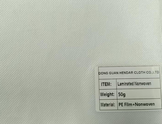 Tecido não tecido laminado PE OPP para embalagens médicas